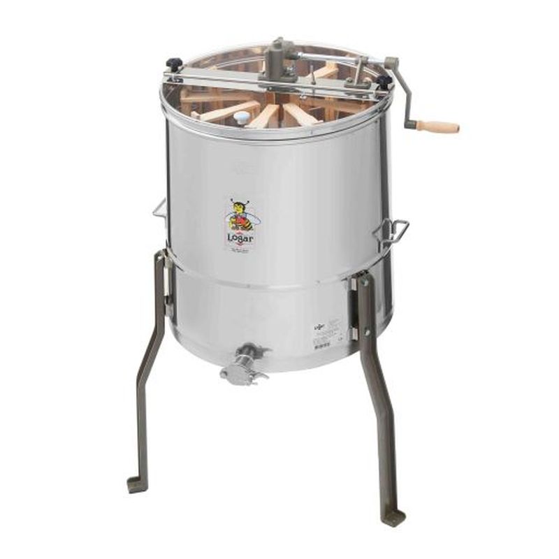 Extracteur radial Logar 9 cadres, entraînement manuel (Art. n° 4542)