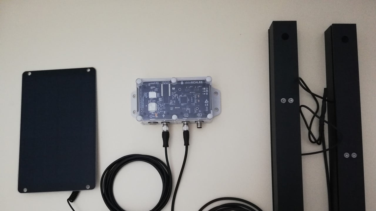 Configuration avec un capteur de poids