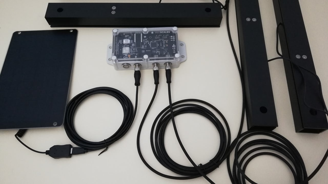 Configuration avec deux capteurs de poids