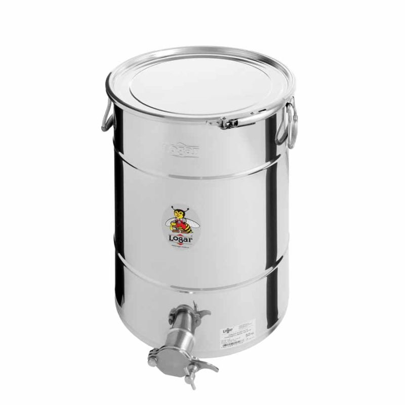 Réservoir de remplissage Logar 50 kg avec anneau de serrage et joint en silicone (Art. n° 2115)